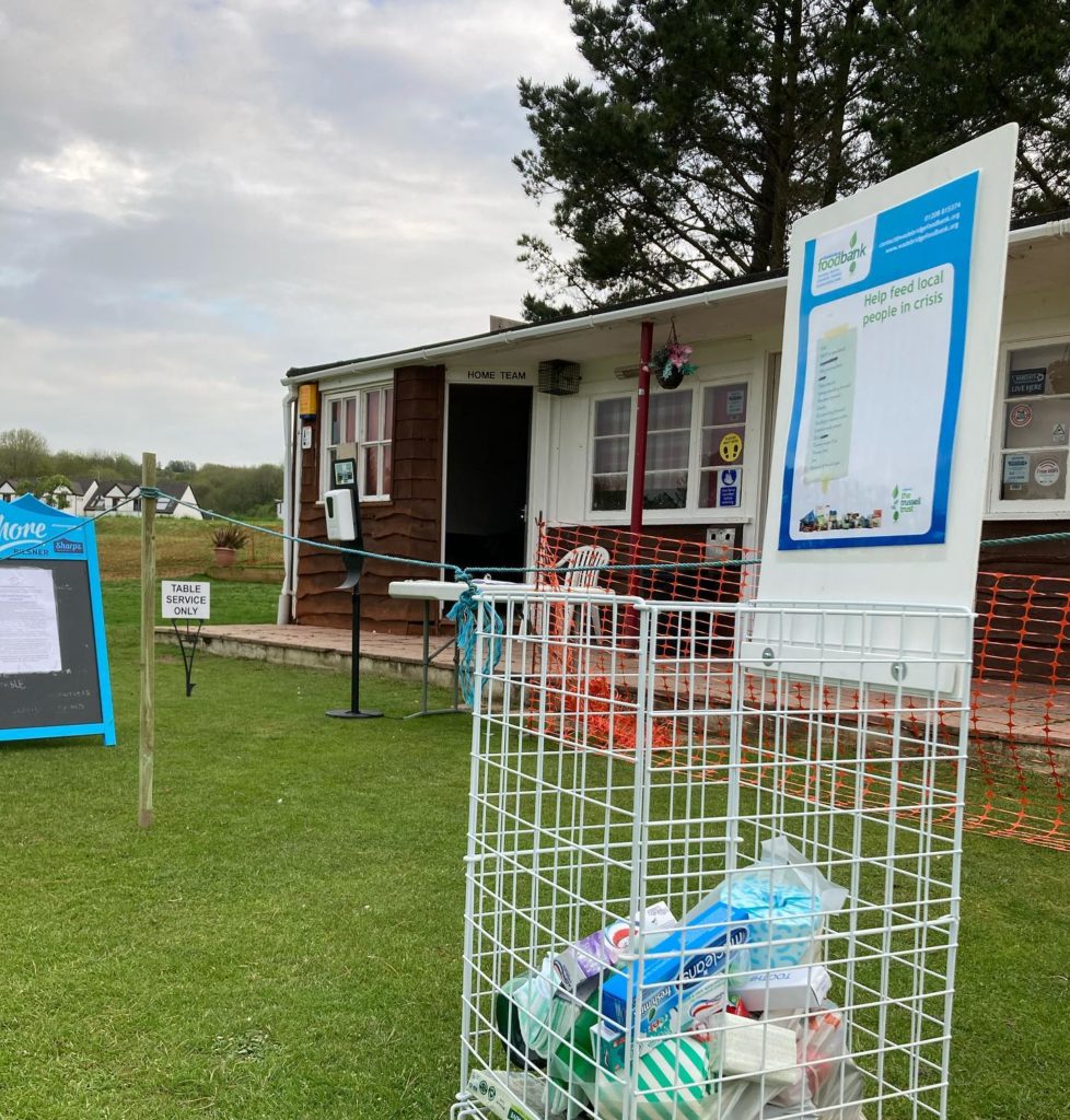 Partnership With Wadebridge Cricket Club Wadebridge Foodbank