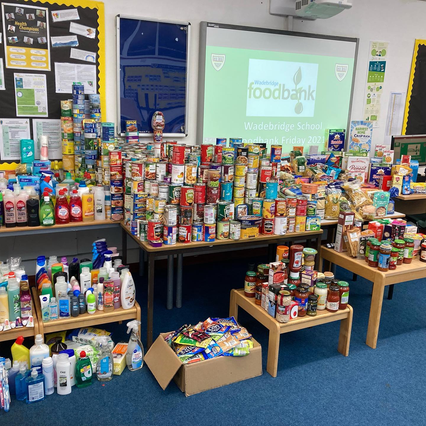 Generous Harvest donations | Wadebridge Foodbank